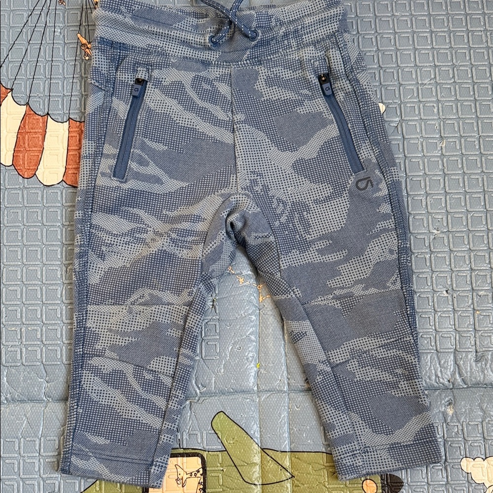 GAP Kids Blue Camouflage Joggers
